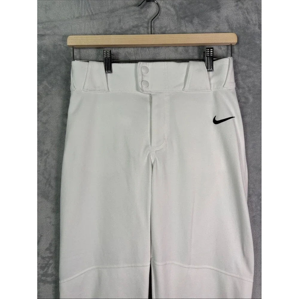Nike White Youth Baseball Pants Size XL Waist 28”